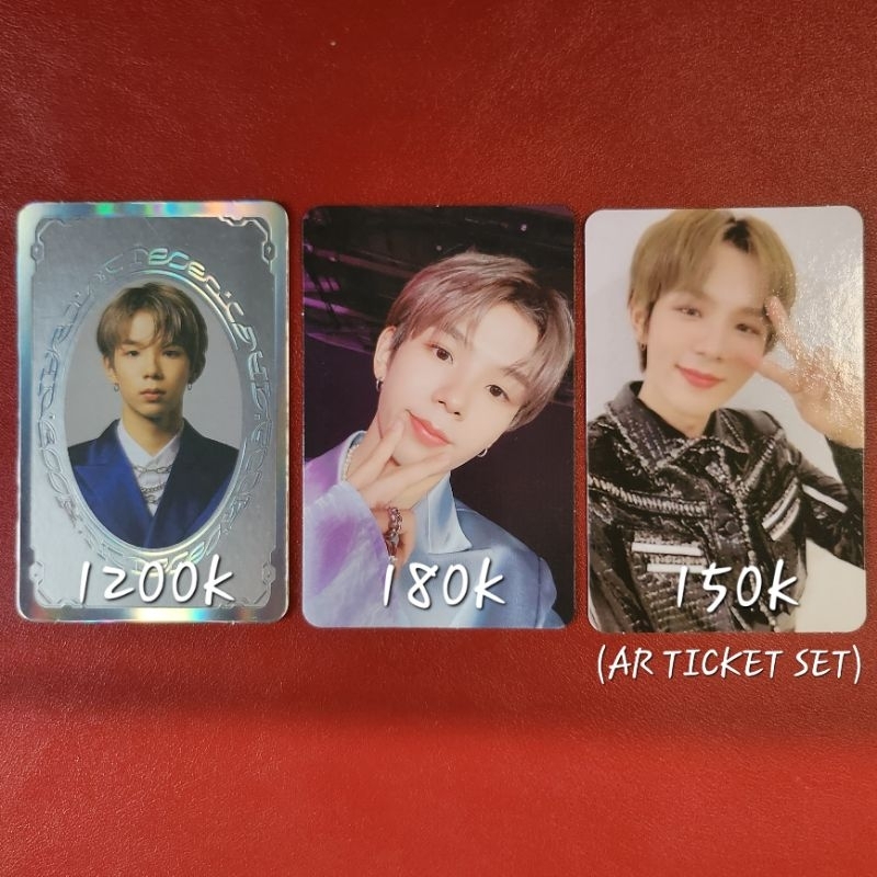 NCT SHOTARO RESONANCE SYB Yearbook collecting book AR TICKET