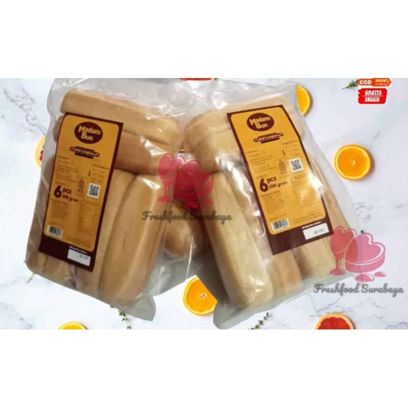 

❤️Freshfood❤️Instant!!Burger&Hot dog Bun 1pak isi 6pcs