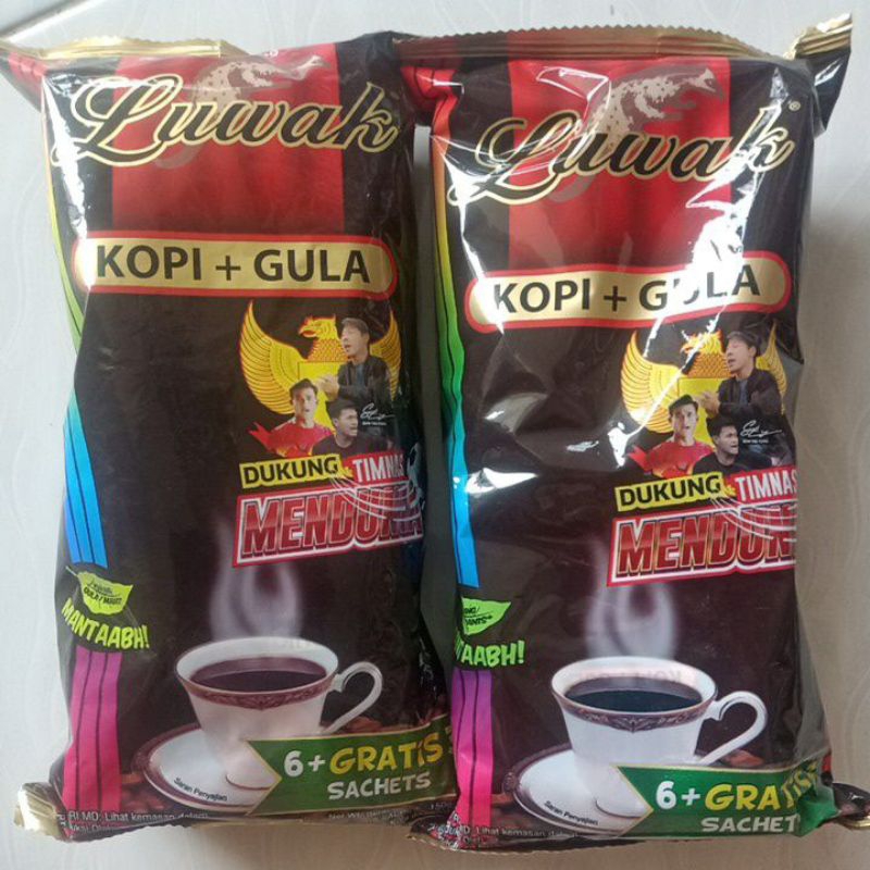 

Luwak kopi+gula isi 6+3sacet