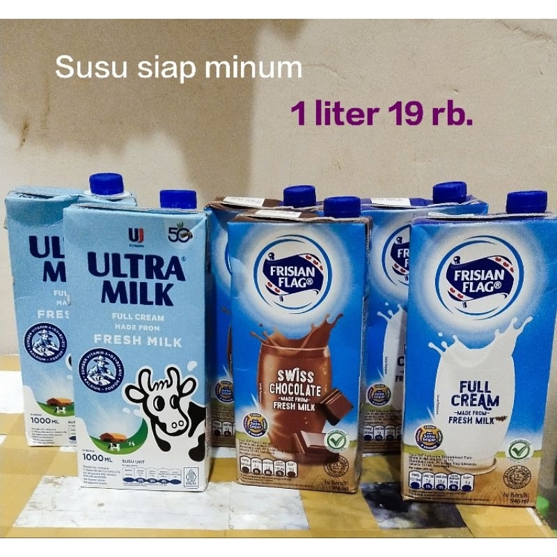 

Susu UHT Full Cream 1 liter