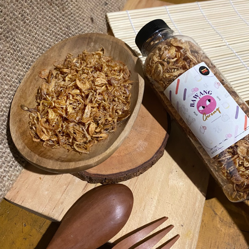 

Bawang Goreng Bawang Merah Goreng 250 ml Asli Tanpa Campuran
