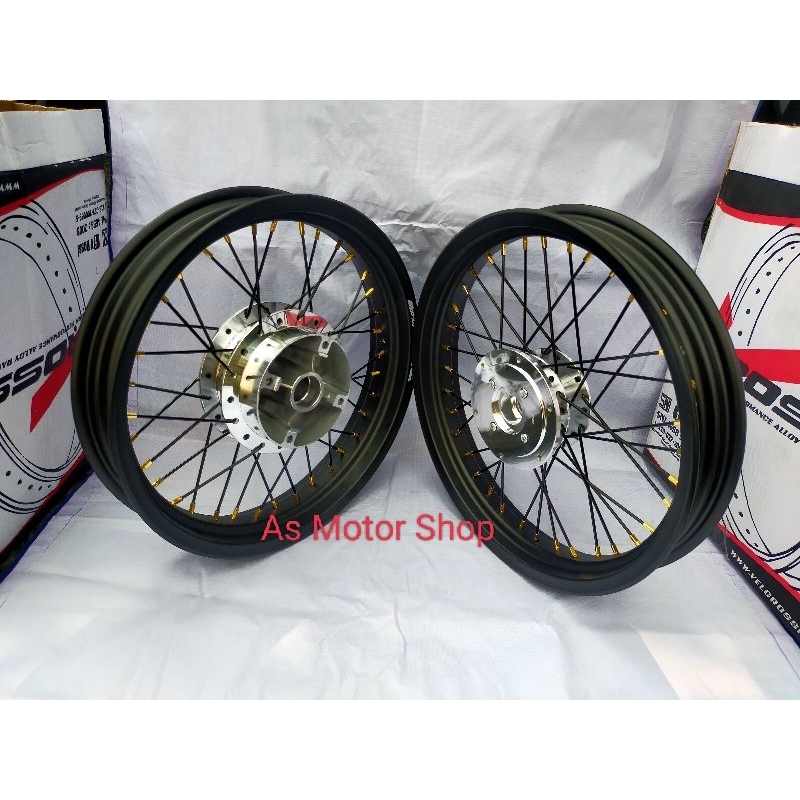 sepaket velg lebar 250 - 300 x17 cb150r old new megapro cbr150 new cb150 Tiger Revo