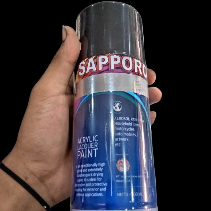 cat semprot sapporo chrome