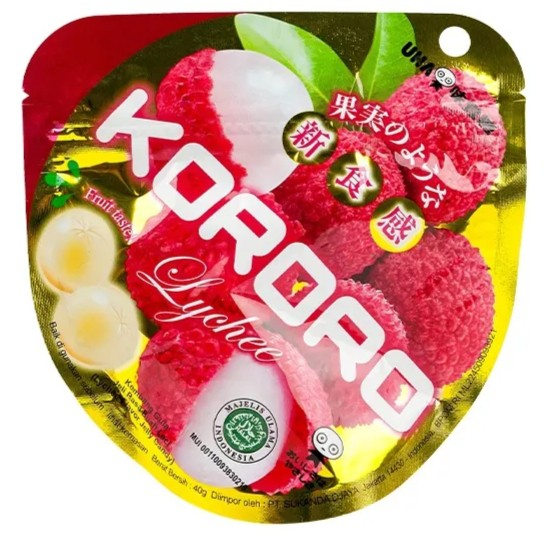 

Uha Kororo Lychee Jelly Candy / Permen Jelly Leci Jepang 40 Gr