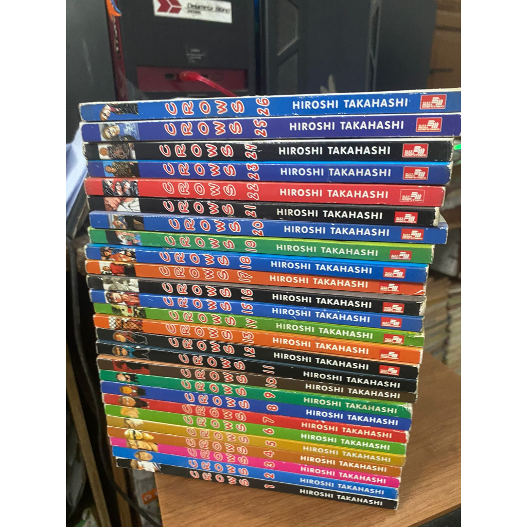 Komik Crows 1-26 tamat - Hiroshi Takahashi