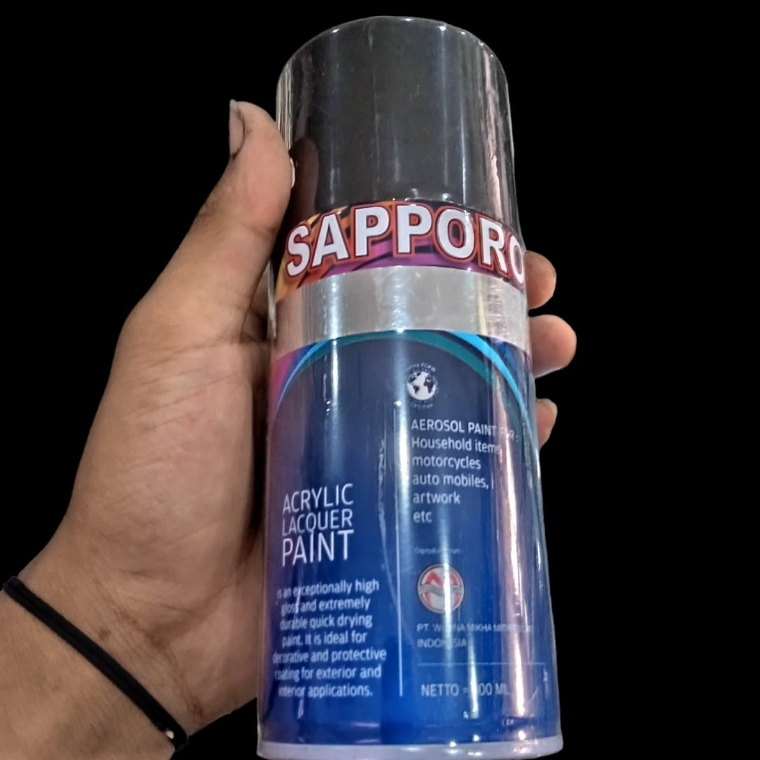 cat semprot sapporo chrome