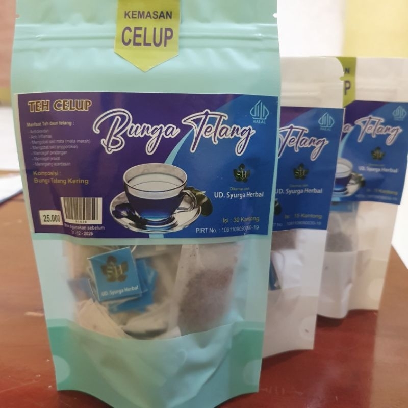 

Teh Celup Bunga Telang