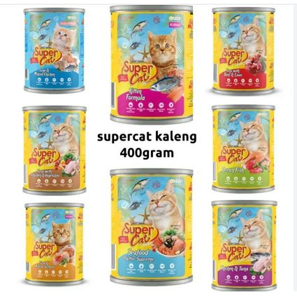 Super Cat Kaleng - 400Gr