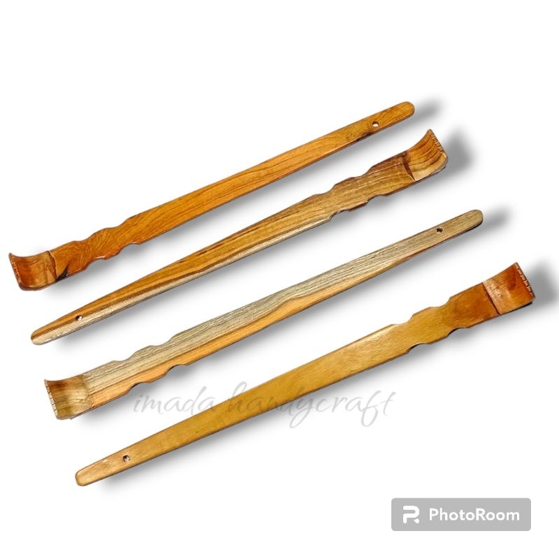 IMD Alat garuk punggung kayu jati / garukan punggung kayu jati