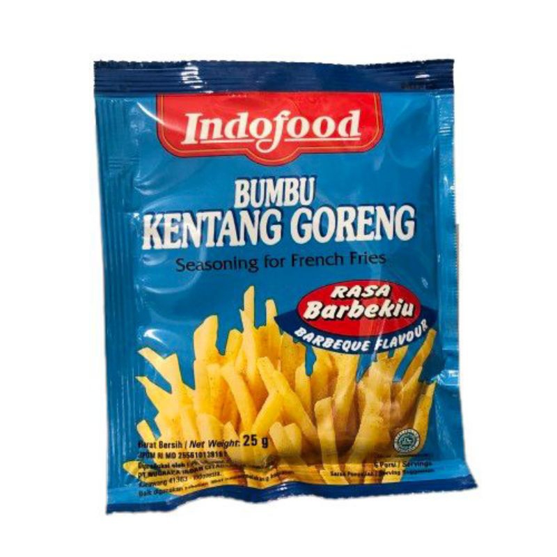 

Indofood Bumbu Kentang Goreng-Barbeque,Keju/Bumbu Instan/Seasoning for french fries