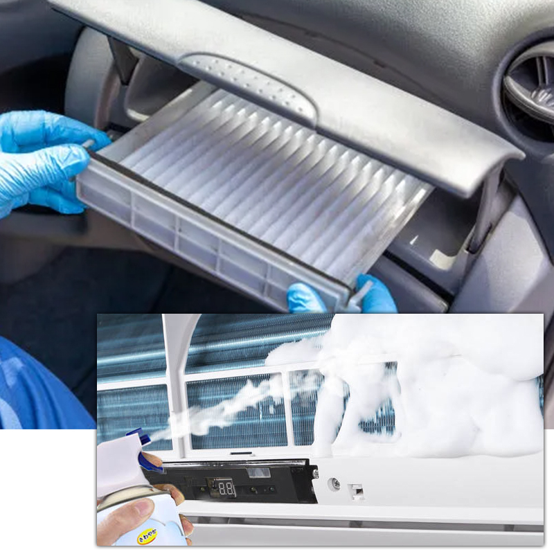 Ac Refresher Mobil Pembersih Ac Mobil Ac Cleaner Rumah Kaset Evaporator Cleaner Spray Foam