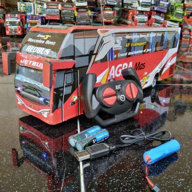 Miniatur bus basuri AGRA MAS