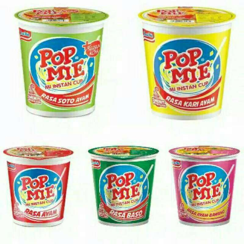 

[3pcs] Pop Mie Cup Besar Kemasan 75g All Variant