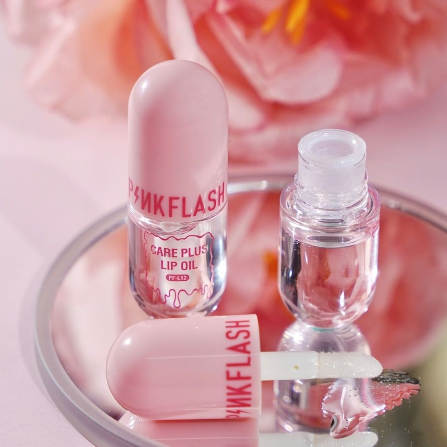 PINKFLASH CARE PLUS LIP OIL BPOM