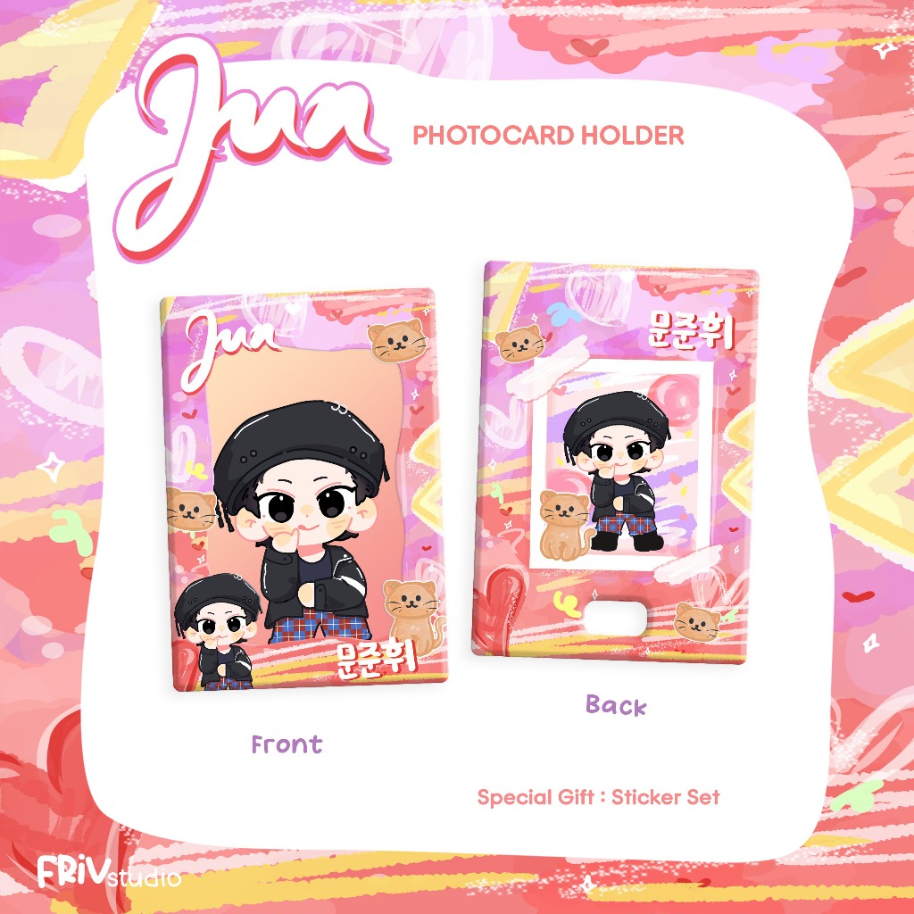 JUN ACRYLIC PHOTOCARD HOLDER SEVENTEEN