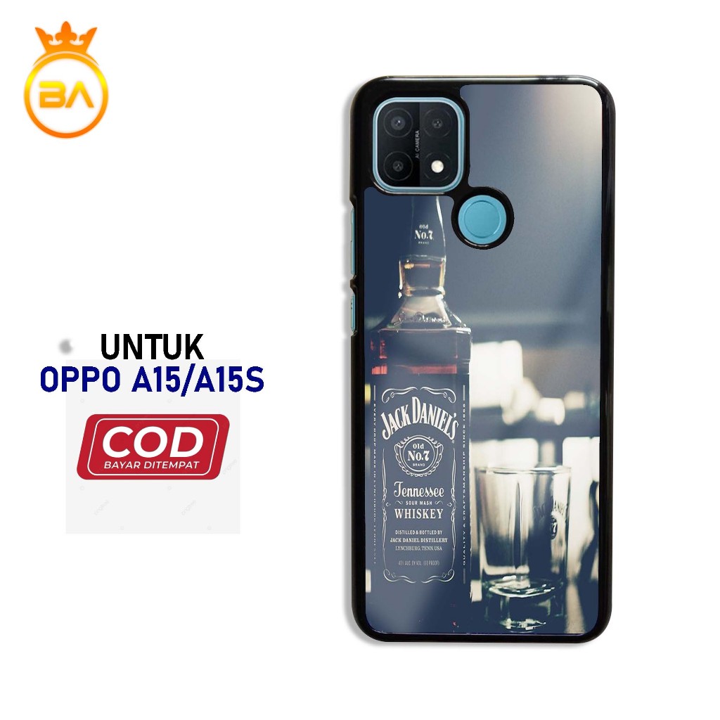 Case Oppo a15/a15s Terbaru - Hardcase Glossy kaca [Motif-046] case handphone-pelindung handphone-kes