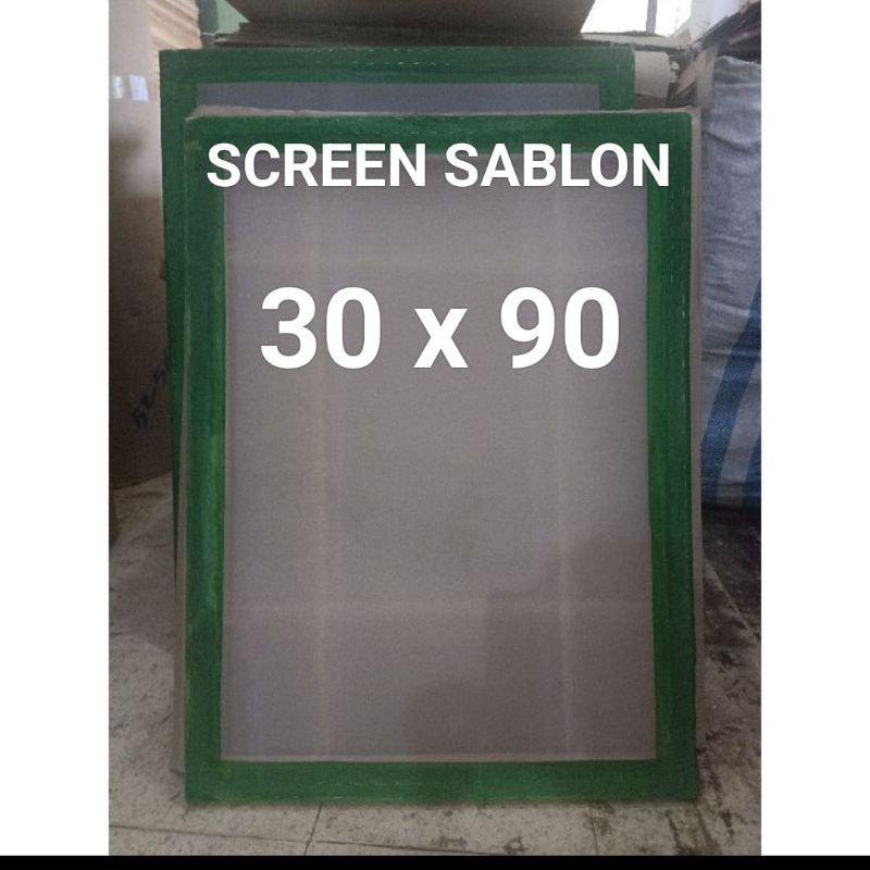 

SCREEN SABLON UK.30x90 ( Pilih Varian Jenis T- Nya )
