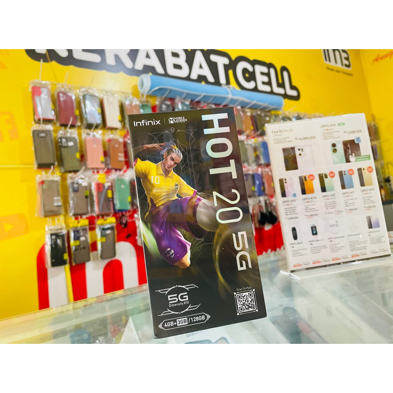 Infinix Hot 20 5G 4/128GB Garansi Resmi