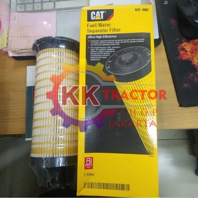 Fuel Filter - 523-4987 - Solar Water Separator For Caterpillar 320D2 320GC 5234987 523-4986