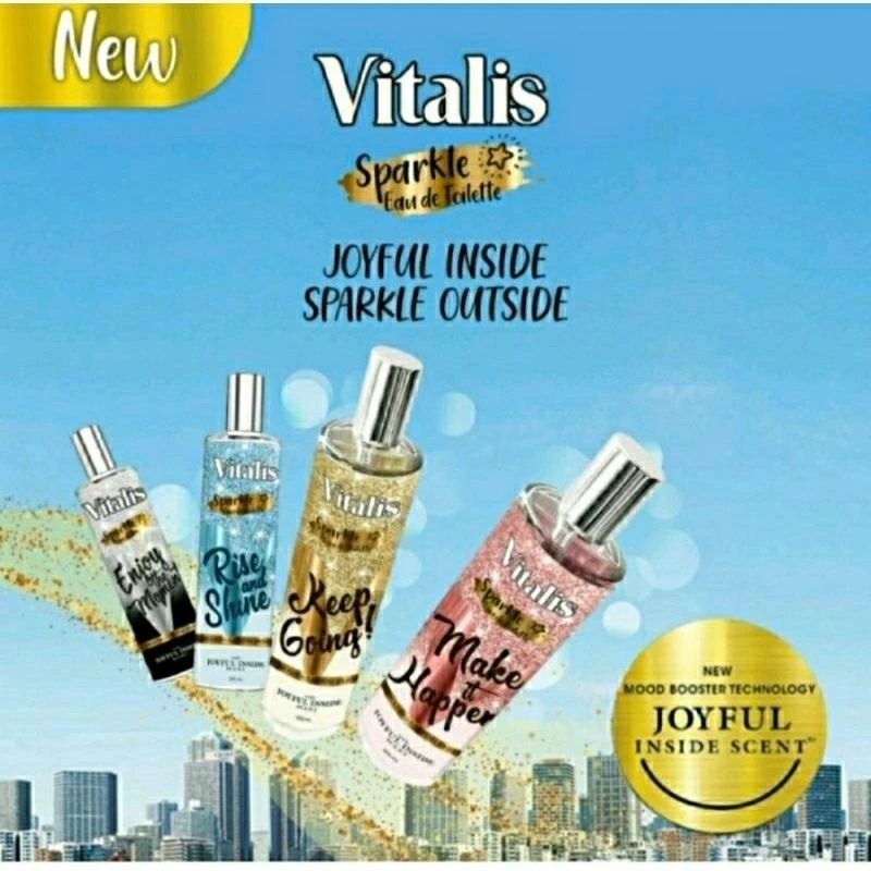 ♥️As♥️'Vitalis EdT Sparkle 100ml ~ Parfum EDT Vitalis Sparkle