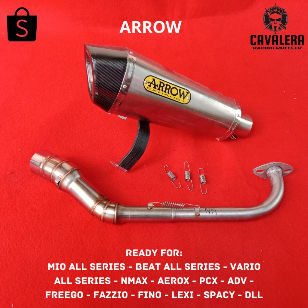 Knalpot ARROW Nmax Beat Aerox Vario 125 Vario 150 160 SCOOPY PCX 160 PCX 150 MIO ADV Scoopy Xride Le