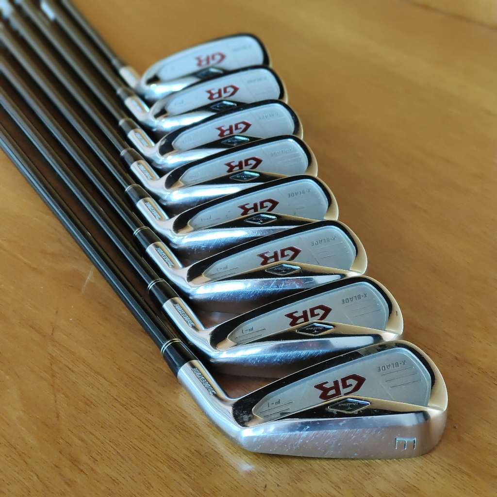Bridgestone Tourstage X-Blade GR P-1 Iron Set 3-9,P Stick Golf Flex R