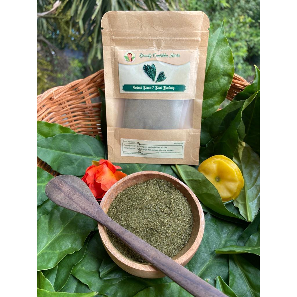 SERBUK DAUN(duri tujuh bintang)