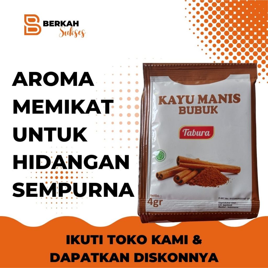 

Kayu Manis Bubuk Bubuk Tabura Sachet Renceng