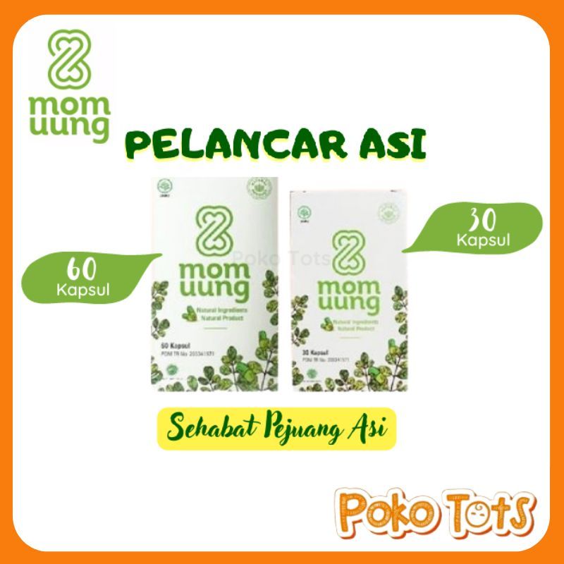 

MOM UUNG ASI Booster 30 / 60 Kapsul Pelancar ASI Natural Halal BPOM JB