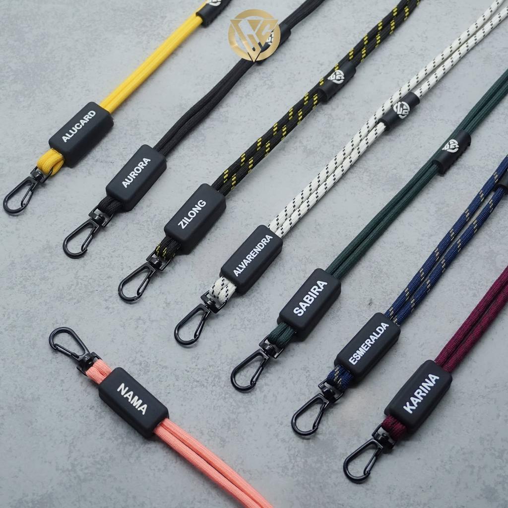 

ATK9 Lanyard Craft Perusik Custom Nama Tali Name Tag