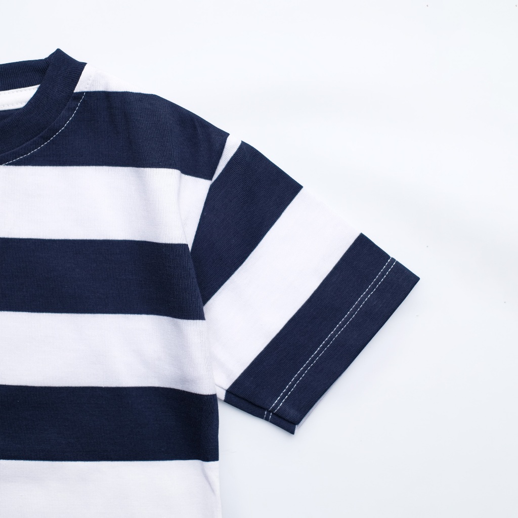 Nice Kids - Maxi Stripe T-Shirt Kaos Anak Unisex (1-6 Tahun)