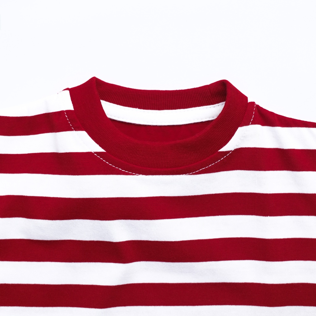 Nice Kids - Midi Stripe T-Shirt Kaos Anak Unisex (1-6 Tahun)