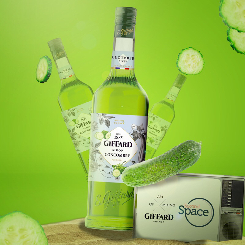 

Cucumber syrup giffard 1 liter