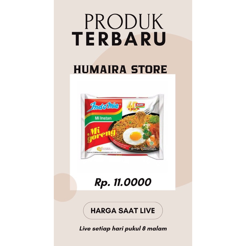 

bundling 5 indomi goreng