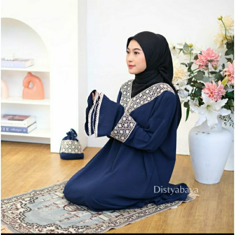 ABAYA SHOLAT RALINE CRINKLE/ABAYA SHOLAT RALINE/ABAYA SHOLAT MATT CRINKLE/ABAYA SHOLAT MURAH/ABAYA S