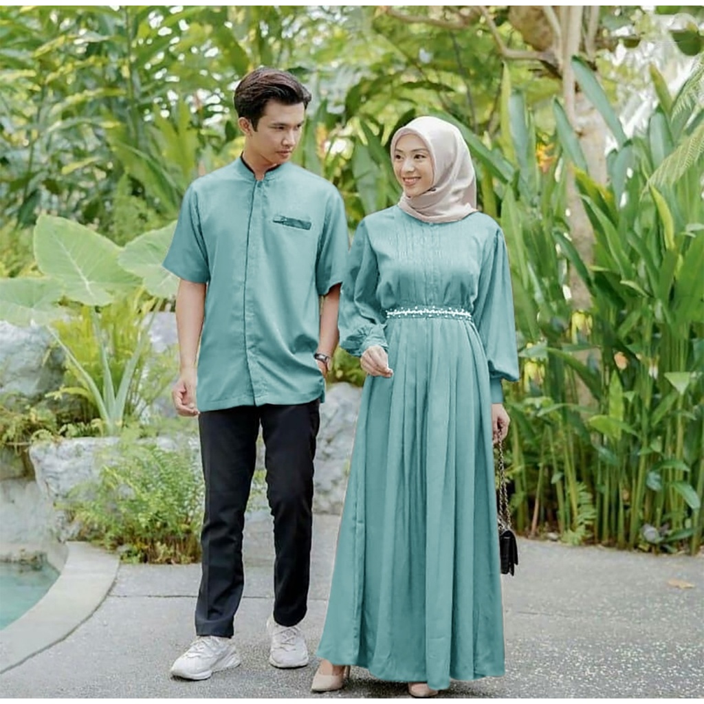 JYACOLLECTION-COUPLE LEBARAN TERBARU-BAJU PASANGAN TERBARU-COPEL LEBARAN-BAJU PASANGAN LEBARAN