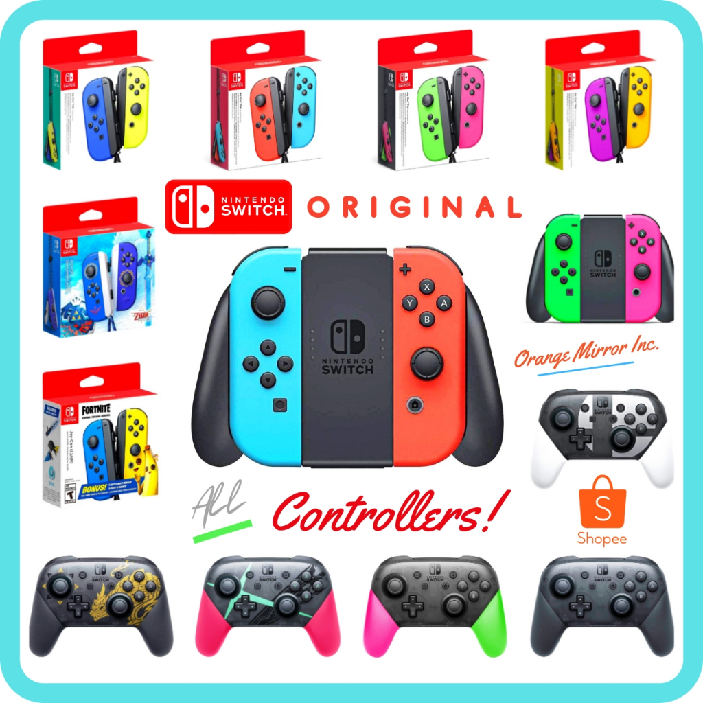 ⭐ NINTENDO SWITCH : (ALL) CONTROLLERS ⭐ | pro controller stick stik aksesoris kaset cd game nintendo
