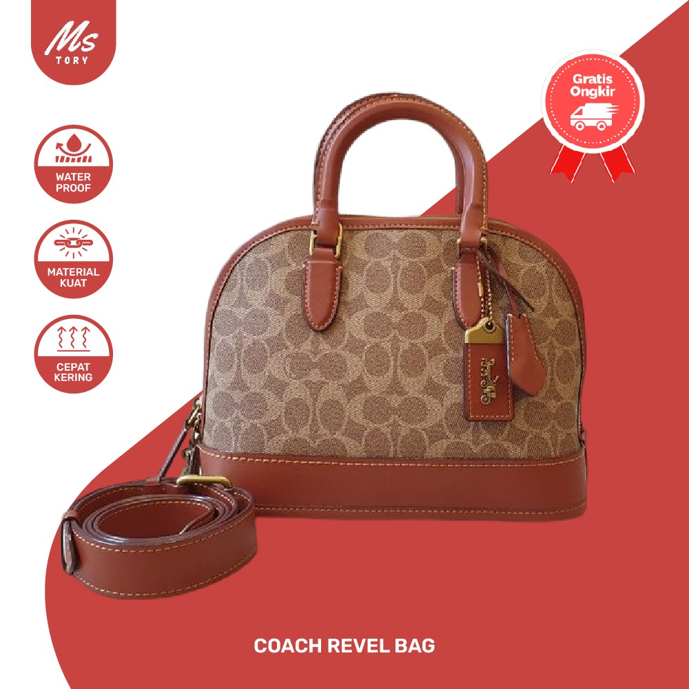 Shoulder Bag Coach Revel Bag Tas Selempang Jinjing Wanita Elegan Dan Casual By Misstory