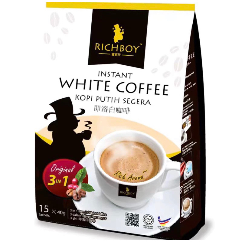 

Richboy Instant White Coffee 3in1 Richboy Teh Tarik Malaysia Richboy White Coffee 2in1