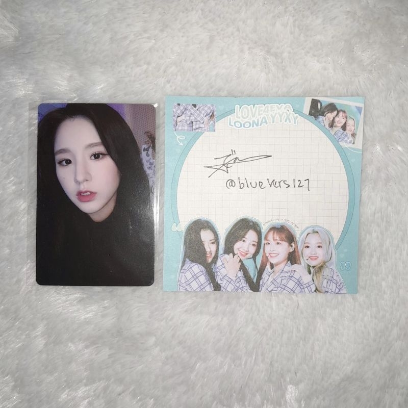 LOONA HEEJIN LOONAVERSE BRACELET PHOTOCARD