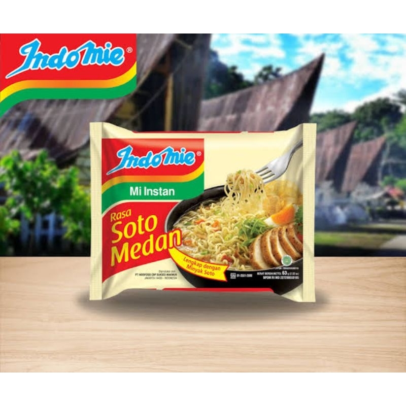 

Indomie Soto Medan Mie Instan Kuah