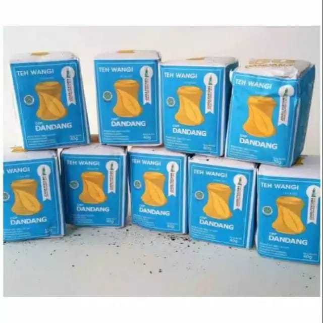 

Teh Dandang Biru 40gr - Teh Tubruk - 1 slop isi 10 box 40gr