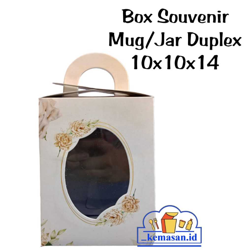 

BOX SOUVENIR MUG/JAR DUPLEX 10X10X14 PEACH