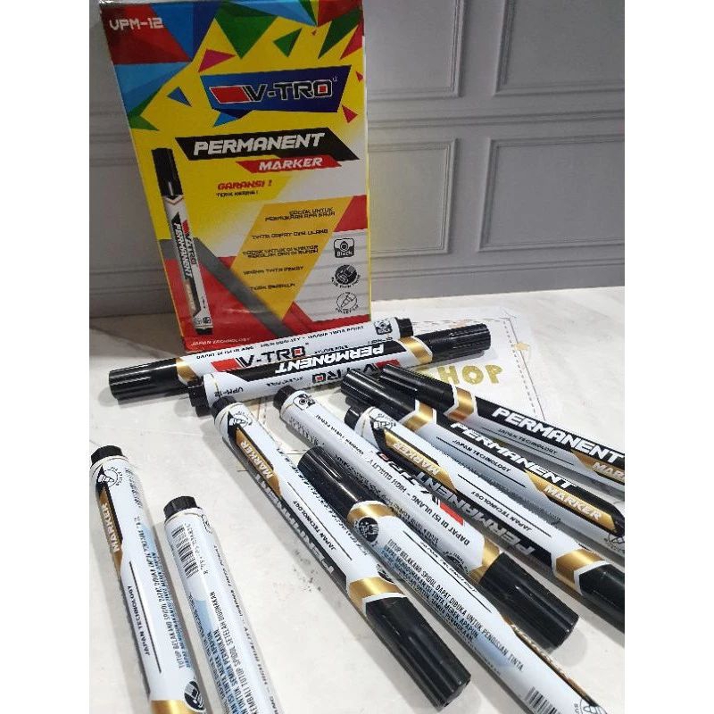 

spidol Vitro/Montana/Pacman /permanen/white board 1kotak 12pc