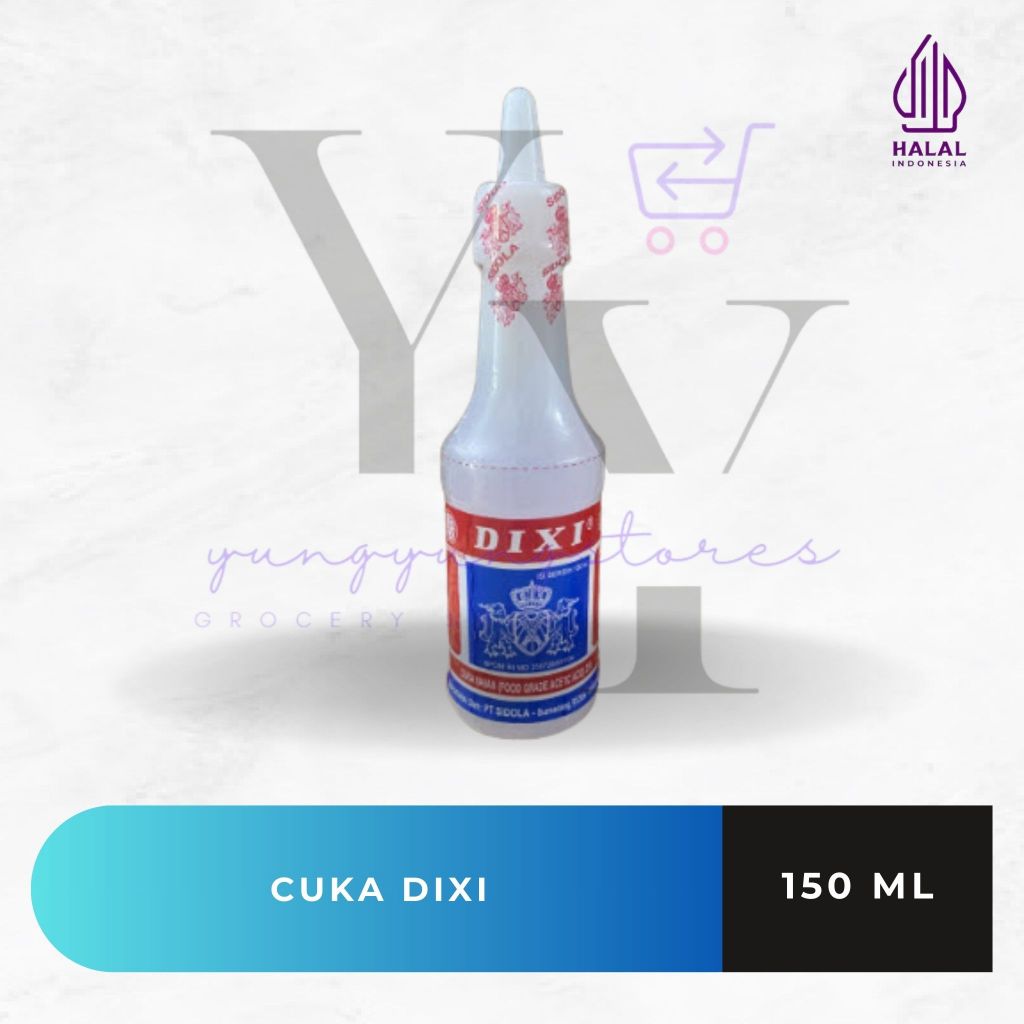 

Cuka Putih Dixi Botol 150 ml