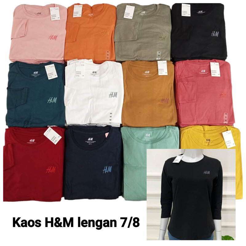 Kaos H&M lengan panjang Cewek