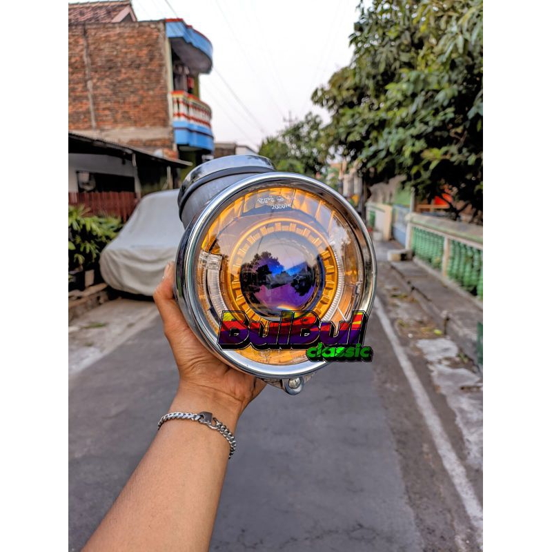 Lampu CD biled Vahid GX10 3inch set spido lampu biled CB lampu CD set biled Vahid 3inch