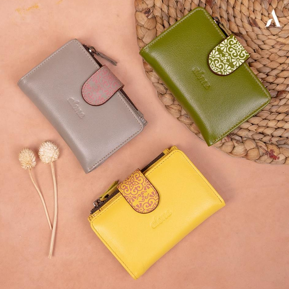 Dompet Wanita Kulit Asli ALONA SEKAR WALLET - RL