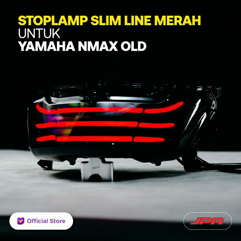 JPA Lampu Stop / Rem Slim Line Untuk Yamaha Nmax 2016 - 2019