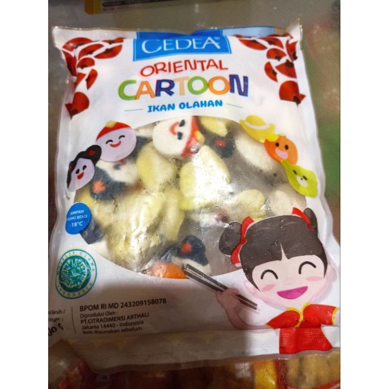 

CEDEA IKAN OLAHAN CARTOON ORIENTAL 500 gr FROZEN FOODS ENAK LAZIZ MURAH BAGUS HALAL SANGAT COCOK UNTUK TAMBAHAN BEKAL ANAK SEKOLAH PEKANBARU DAN SEKITARNYA PENGIRIMAN AMAN READY PEKANBARU BISA COD PANAM RIMBO PANJANG RIAU INDONESIA CUS ORDER NOW STOCK TER